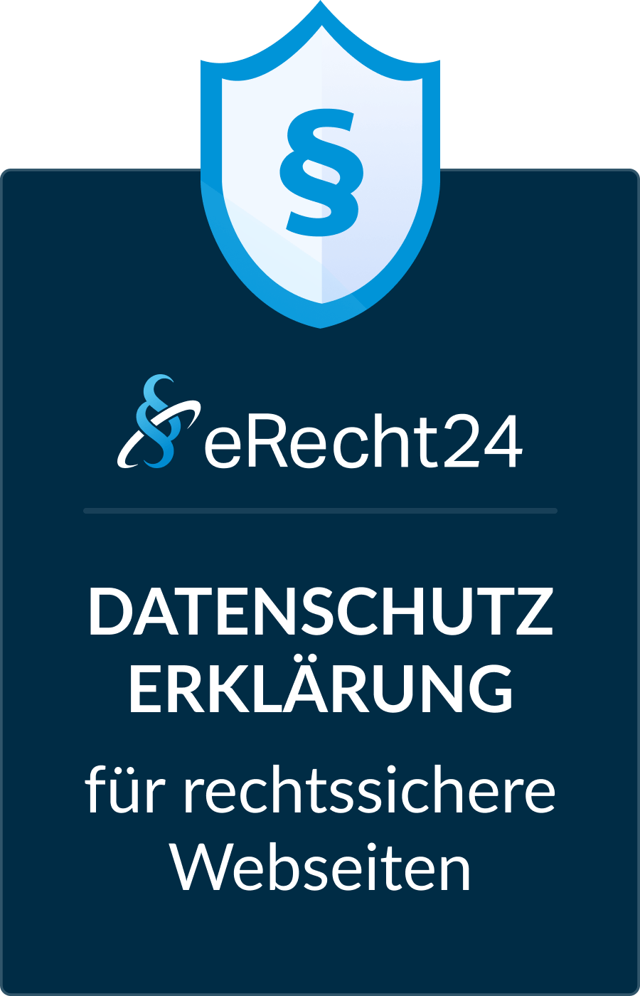 Rechtssichere Webseite mit eRecht24