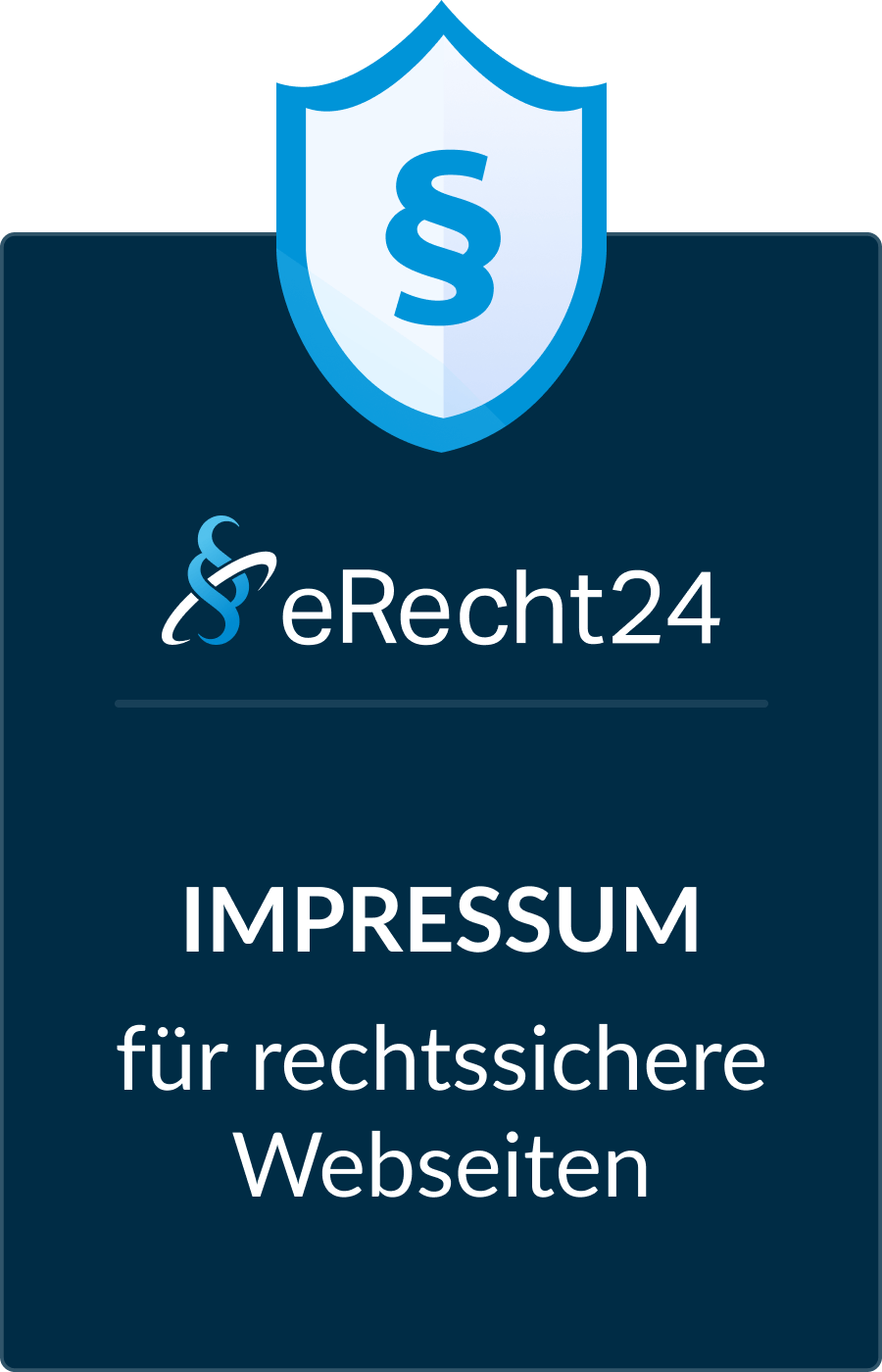 Impressum von eRecht24 · für rechtssichere Webseiten